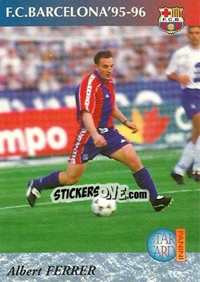 Sticker Ferrer - Barça 1990-96 Dream Team n. 7 - Panini