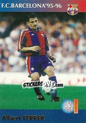 Sticker Ferrer - Barça 1990-96 Dream Team - Panini