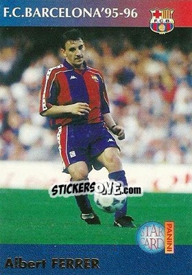Sticker Ferrer - Barça 1990-96 Dream Team n. 8 - Panini