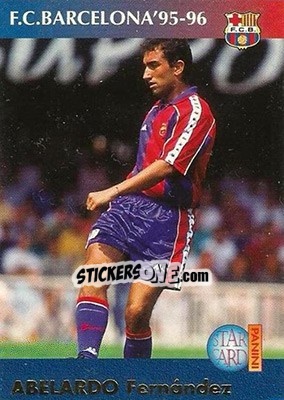Figurina Abelardo - Barça 1990-96 Dream Team - Panini