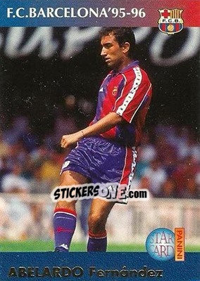 Cromo Abelardo - Barça 1990-96 Dream Team - Panini