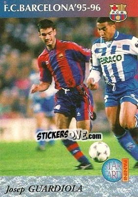 Sticker Guardiola - Barça 1990-96 Dream Team n. 11 - Panini