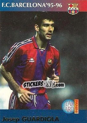 Sticker Guardiola - Barça 1990-96 Dream Team n. 12 - Panini