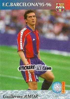 Sticker Amor - Barça 1990-96 Dream Team n. 19 - Panini