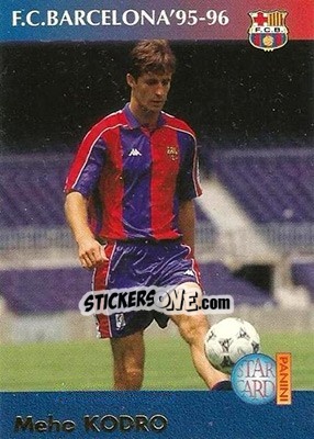 Cromo Kodro - Barça 1990-96 Dream Team - Panini