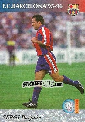 Figurina Sergi - Barça 1990-96 Dream Team - Panini