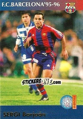 Figurina Sergi - Barça 1990-96 Dream Team - Panini