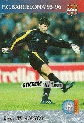 Figurina Angoy - Barça 1990-96 Dream Team n. 29 - Panini