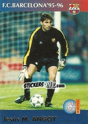 Figurina Angoy - Barça 1990-96 Dream Team n. 30 - Panini