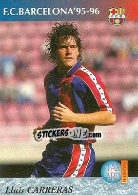 Sticker Carreras - Barça 1990-96 Dream Team n. 35 - Panini