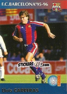 Sticker Carreras - Barça 1990-96 Dream Team n. 36 - Panini