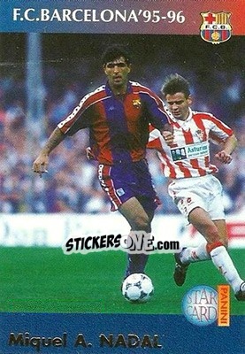 Sticker Nadal - Barça 1990-96 Dream Team n. 38 - Panini
