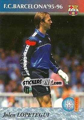 Sticker Lopetegui - Barça 1990-96 Dream Team n. 41 - Panini