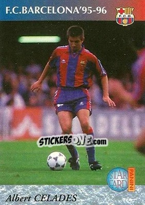 Sticker Celades - Barça 1990-96 Dream Team n. 49 - Panini