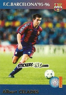 Sticker Celades - Barça 1990-96 Dream Team - Panini