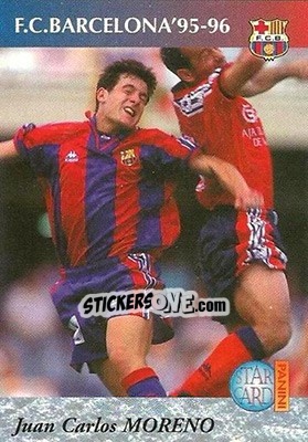 Sticker Moreno - Barça 1990-96 Dream Team n. 51 - Panini