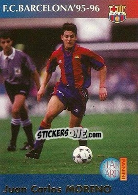 Cromo Moreno - Barça 1990-96 Dream Team - Panini