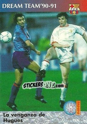 Sticker La venganza de Hugues - Barça 1990-96 Dream Team n. 61 - Panini