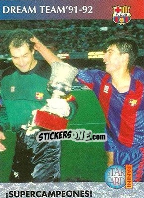 Sticker Supercampeones! - Barça 1990-96 Dream Team n. 62 - Panini