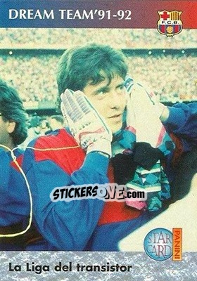 Sticker La Liga del transistor - Barça 1990-96 Dream Team - Panini