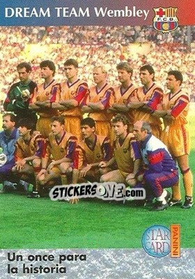 Sticker Un once para la historia - Barça 1990-96 Dream Team n. 72 - Panini