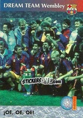 Sticker Oe, oe, oe... - Barça 1990-96 Dream Team n. 76 - Panini