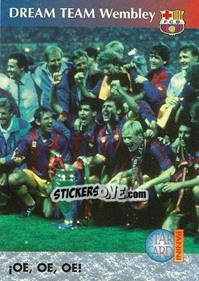 Sticker Oe, oe, oe... - Barça 1990-96 Dream Team - Panini