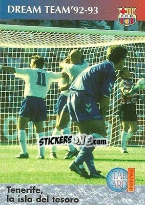 Sticker Tenerife... - Barça 1990-96 Dream Team n. 86 - Panini