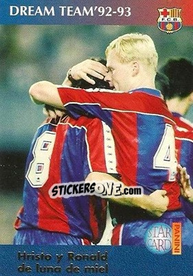 Sticker Hristo-Ronald - Barça 1990-96 Dream Team - Panini