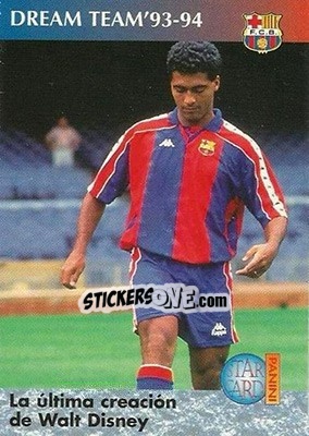 Sticker Walt Disney (Romario) - Barça 1990-96 Dream Team n. 90 - Panini