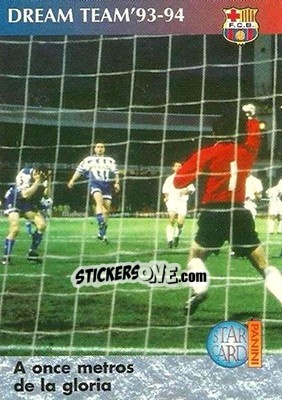 Sticker A once metros... - Barça 1990-96 Dream Team n. 101 - Panini