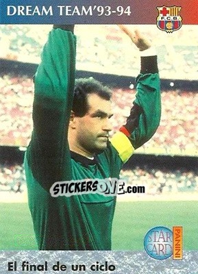 Sticker El final de un ciclo - Barça 1990-96 Dream Team n. 105 - Panini