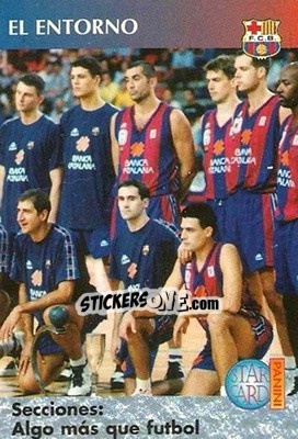 Sticker Secciones: Algo más que fútbol - Barça 1990-96 Dream Team n. 124 - Panini