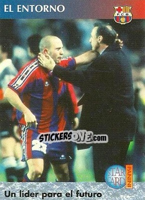 Sticker Un líder para el futuro - Barça 1990-96 Dream Team n. 125 - Panini