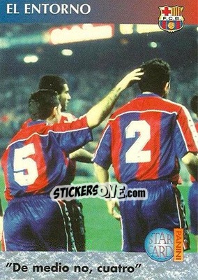 Sticker De Medio No, De Cuatro - Barça 1990-96 Dream Team n. 127 - Panini