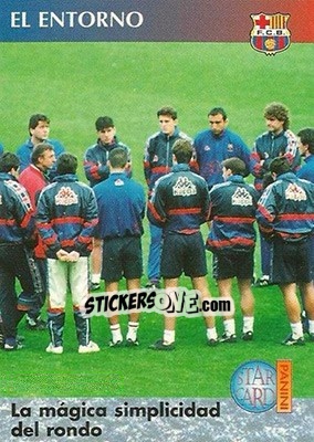 Figurina La magia del rondo - Barça 1990-96 Dream Team n. 130 - Panini