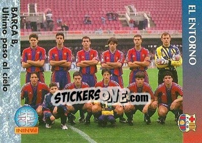 Figurina Barça B - Barça 1990-96 Dream Team - Panini