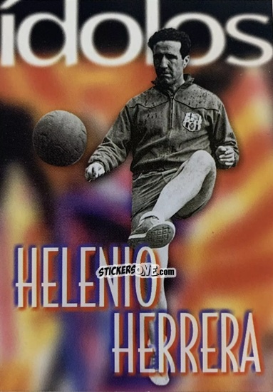 Cromo Helenio Herrera - Barça Centenari 1998-1999 n. 133 - Panini