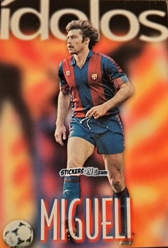 Sticker Migueli - Barça Centenari 1998-1999 n. 137 - Panini