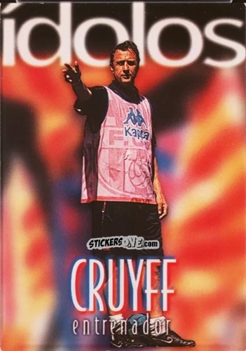 Sticker Cruyff. Entrenador - Barça Centenari 1998-1999 n. 147 - Panini