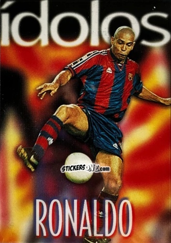 Cromo Ronaldo - Barça Centenari 1998-1999 n. 153 - Panini