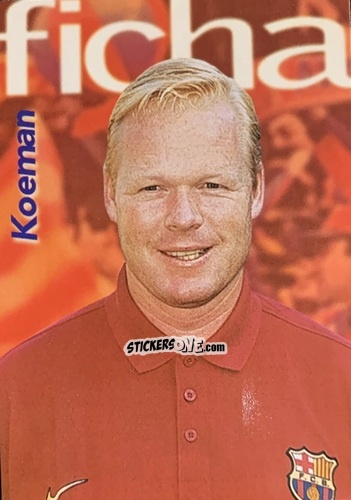 Sticker Koeman - Barça Centenari 1998-1999 n. 159 - Panini