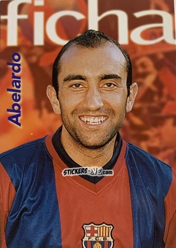 Sticker Abelardo - Barça Centenari 1998-1999 n. 168 - Panini