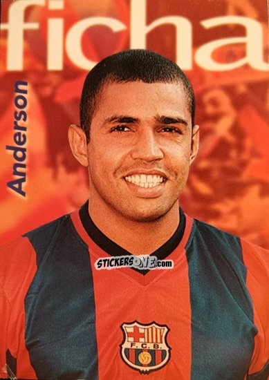 Figurina Anderson - Barça Centenari 1998-1999 n. 172 - Panini