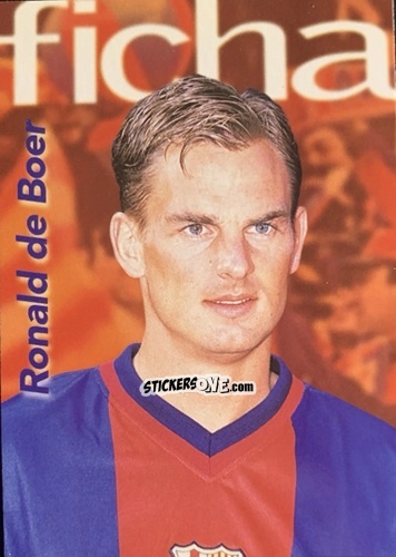 Sticker R. De Boer - Barça Centenari 1998-1999 n. 181 - Panini