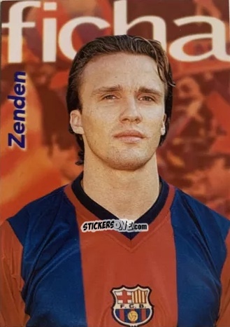 Sticker Zenden - Barça Centenari 1998-1999 n. 186 - Panini