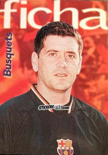 Sticker Busquets - Barça Centenari 1998-1999 n. 189 - Panini