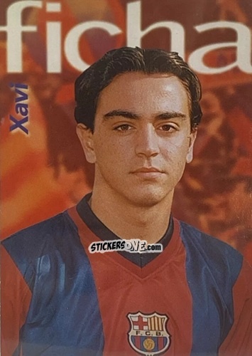 Sticker Xavi - Barça Centenari 1998-1999 n. 190 - Panini