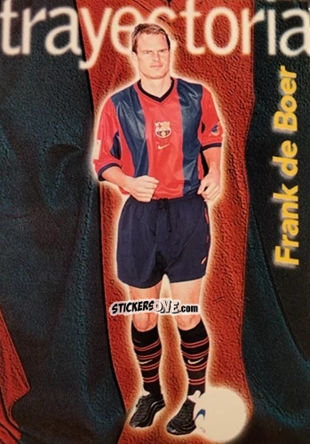 Sticker F. De Boer - Barça Centenari 1998-1999 n. 215 - Panini