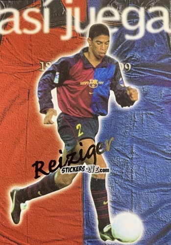 Sticker Reiziger - Barça Centenari 1998-1999 n. 219 - Panini